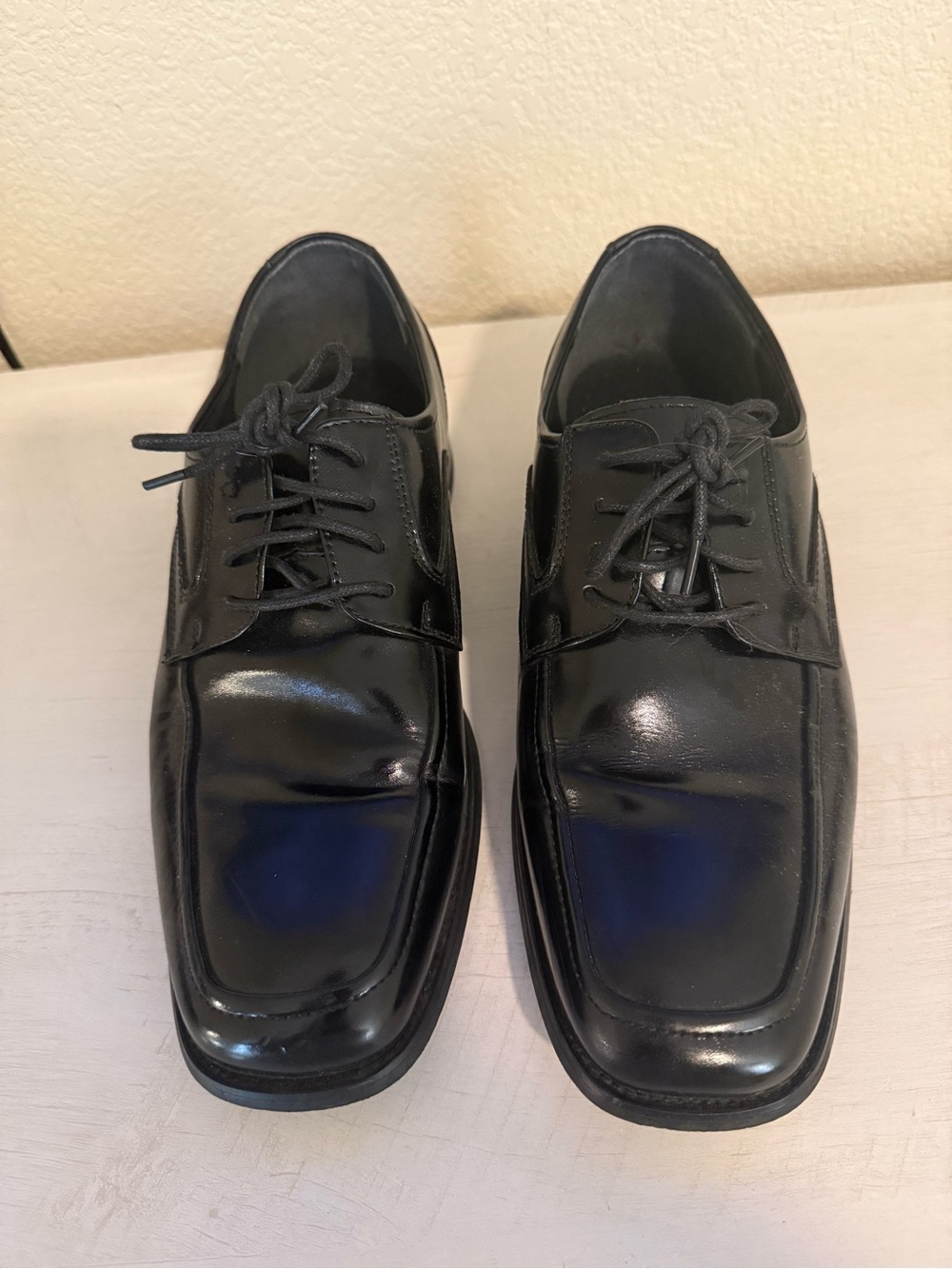 Classic Black Men's Dress Oxfords